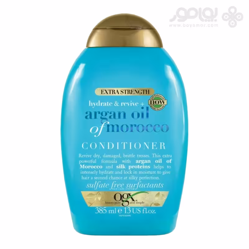 نرم کننده آبرسان و احیا کننده او جی ایکس مدل ARGAN OIL حجم 385 میل