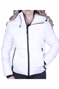 کاپشن سفید زنانه کت APRESKI مانتو کوتاه 100559599 Lumberjack
