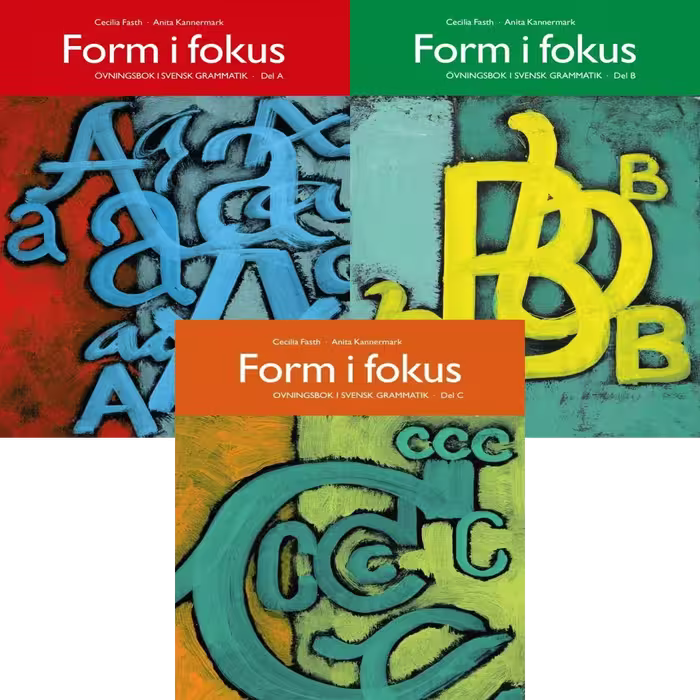 پک کتاب سوئدی فرم آی فوکوس Form I Fokus
