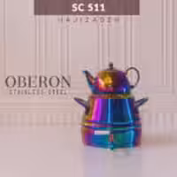 OBERON ابرون  کتری قوری هرمی هفت رنگ  SC-511