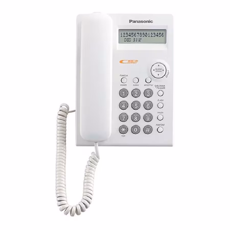 تلفن با سیم رومیزی پاناسونیک مدل KX-TSC11