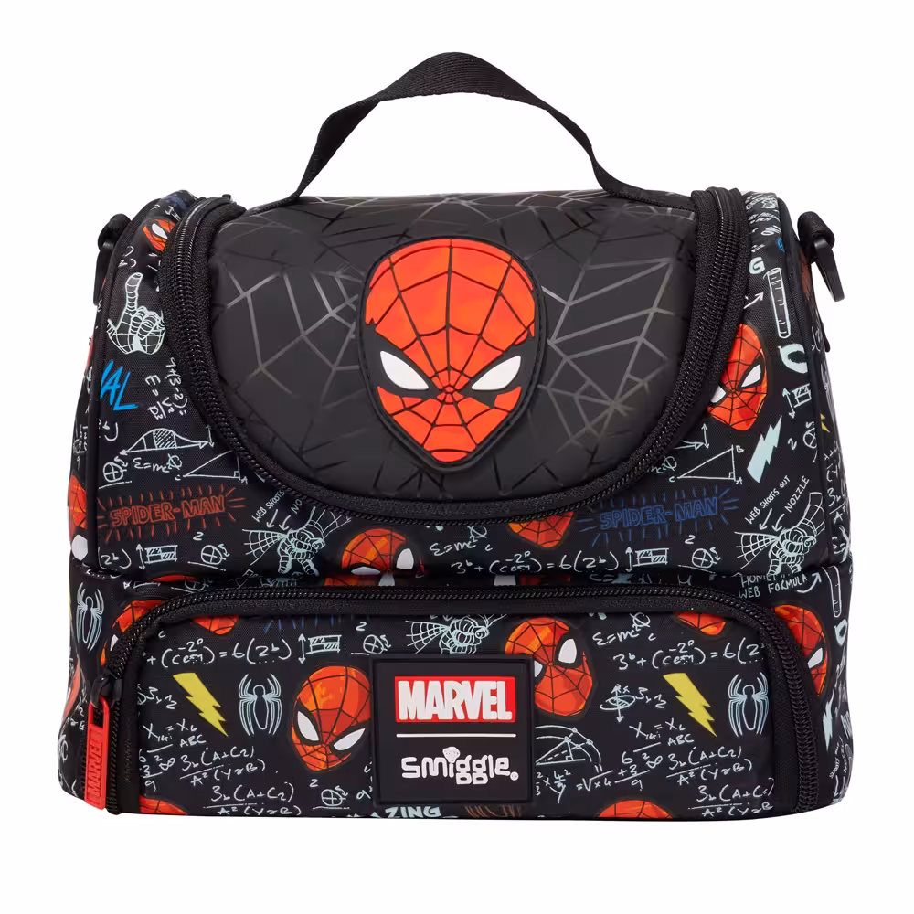 کیف غذا 2 طبقه Smiggle طرح مرد عنکبوتی