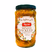 ترشی مخلوط سمیه 630 گرمی