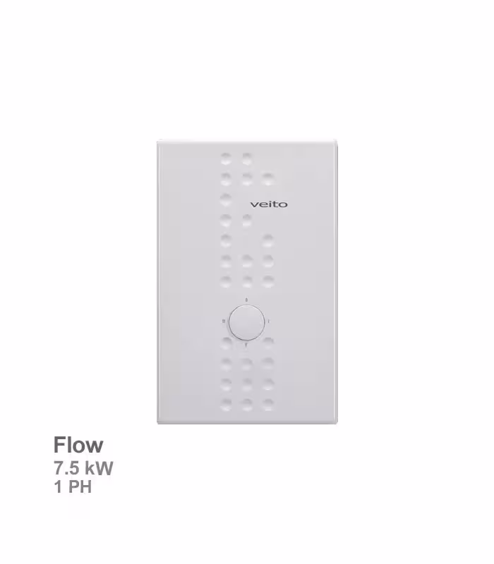 آبگرمکن برقی تک‌فاز ویتو مدل فلو (Flow)