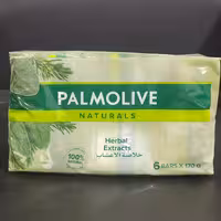 صابون عطری پالمولایف عصاره گیاهان تقویتی خارجی عربستانی  اصل بسته 6 عددی هر عدد 170 گرمی