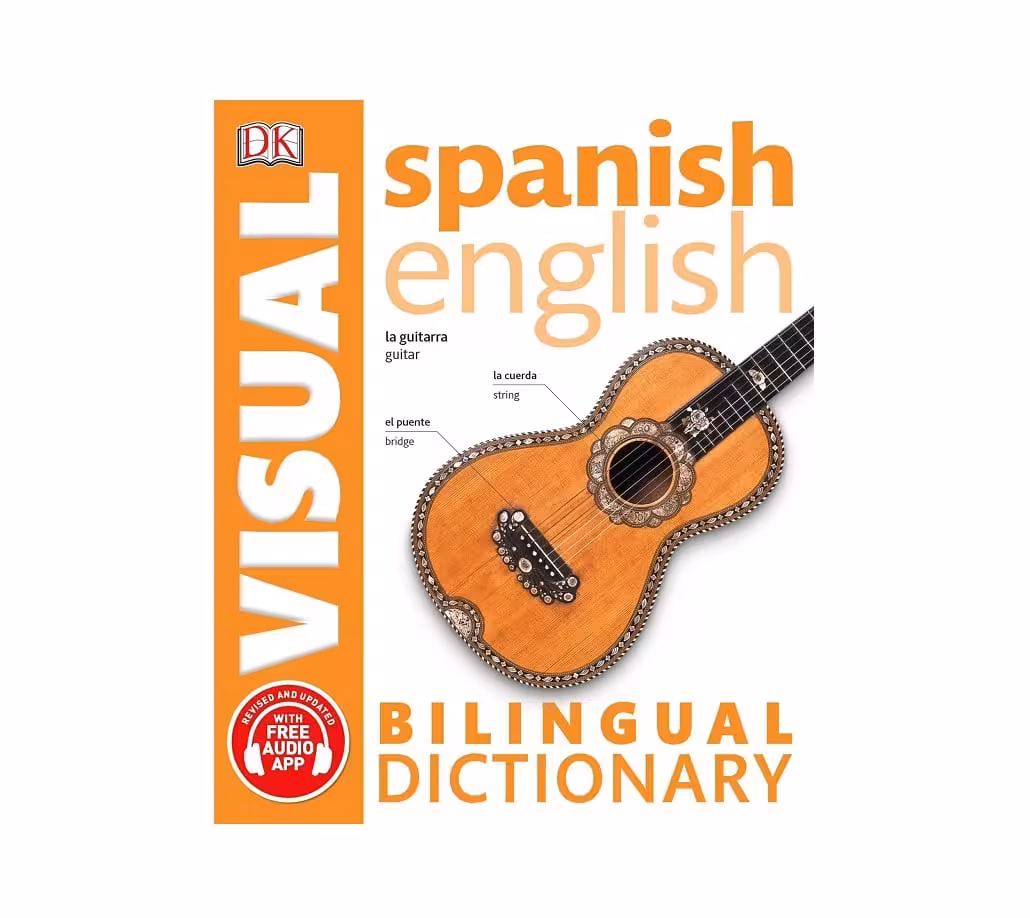 Bilingual Visual Dictionary Spanish English دیکشنری تصویری ویژوال اسپانیایی انگلیسی