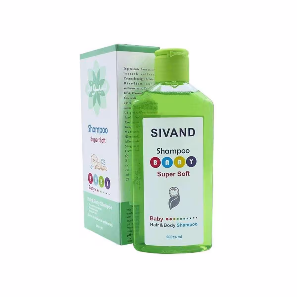 شامپو سروبدن کودک مدل Super Soft حجم 200 میلی لیتر سیوند -sivand