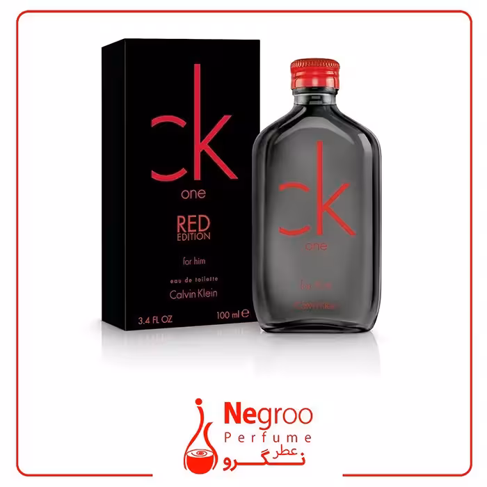 عطر ادکلن سی کی وان رد ادیشن مردانه 100 میل