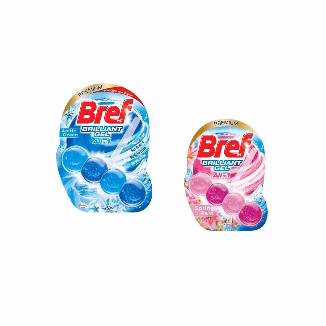 قرص ژله ای برف خوشبو کننده ضد عفونی کننده توالت فرنگی بسته 4 عددی اصل