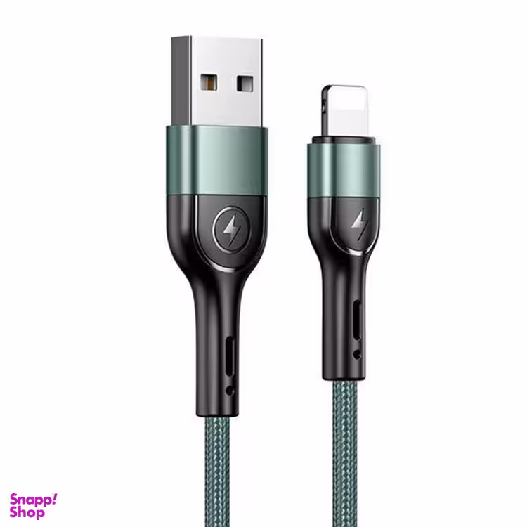 کابل تبدیل USB به لایتنینگ یوسمز (USAMS) مدل SJ448 U55 طول 1 متر
