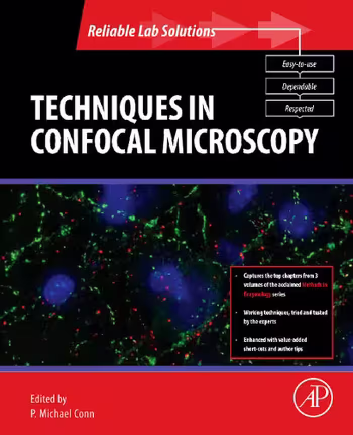 خرید و دانلود نسخه کامل کتاب Techniques in Confocal Microscopy (Reliable Lab Solutions)