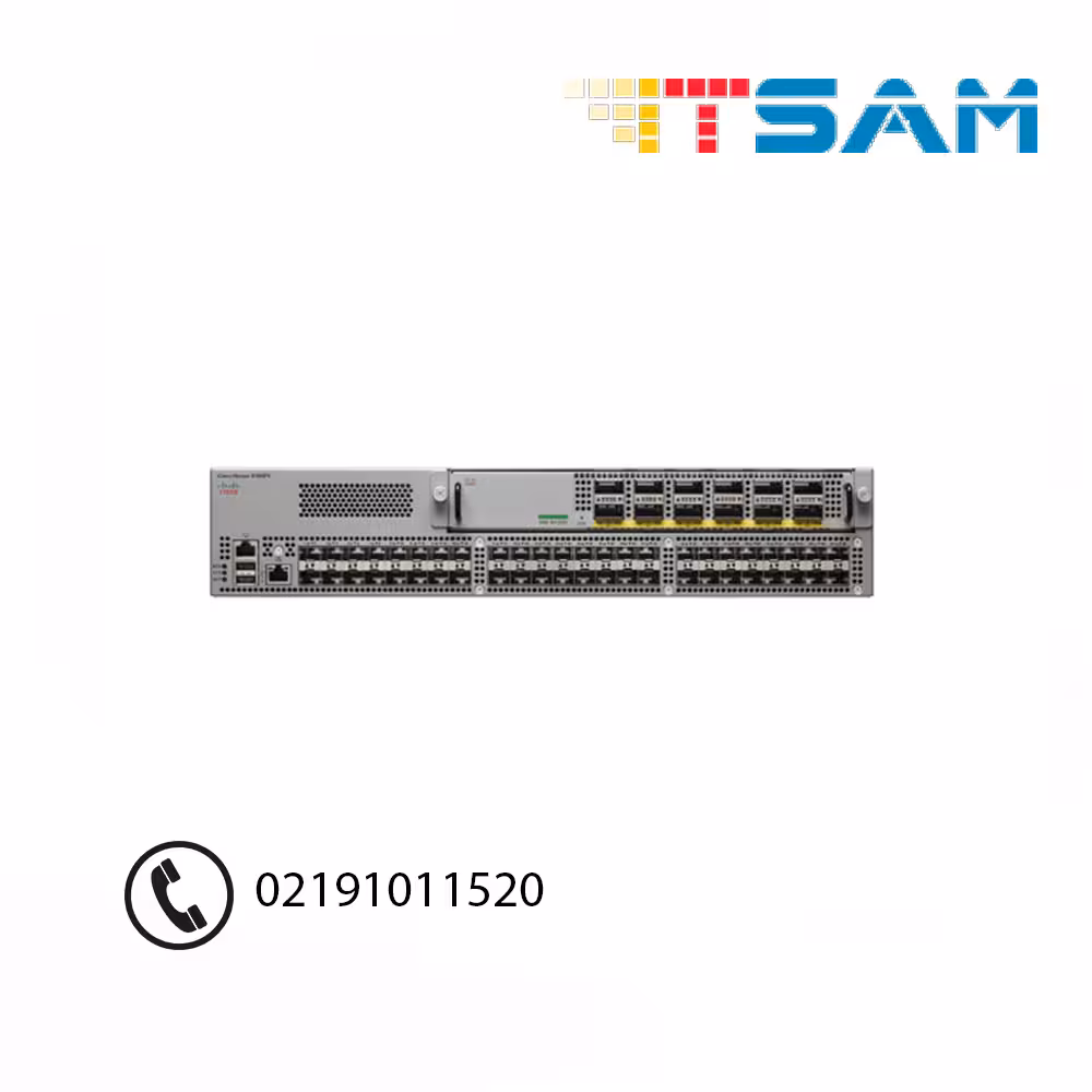 سوئیچ فیبر نوری Cisco اورجینال 48 پورت N9K-C9396PX