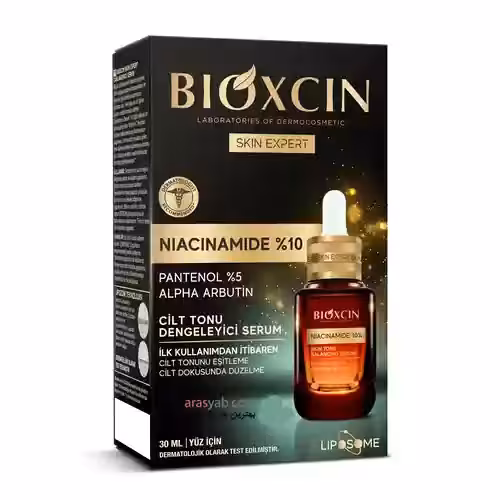 سرم ضد لک صورت بیوکسین 10% Bioxcin Niacinamide حاوی نیاسینامید 30 میل