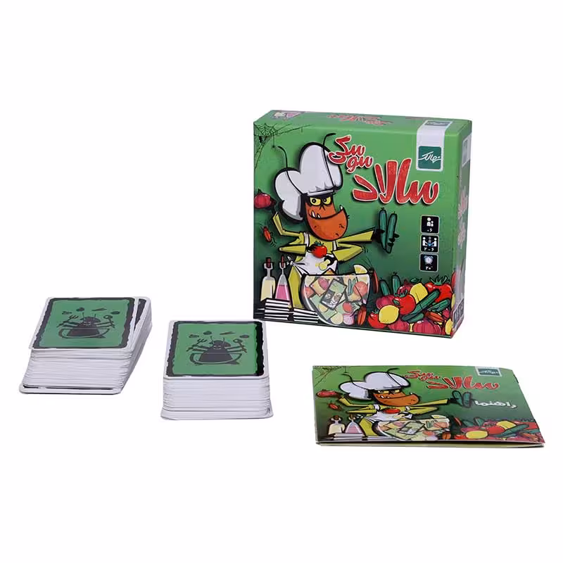 ☆بازی سالاد سوسکي نهالک (نو، قسطی، با تخفیف)