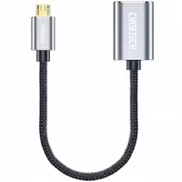 کابل CHOETECH چویتِک OTG تبدیل Micro USB به ورودی USB طول 20 سانتیمتری مدل AB0013 - Hiapple.ir