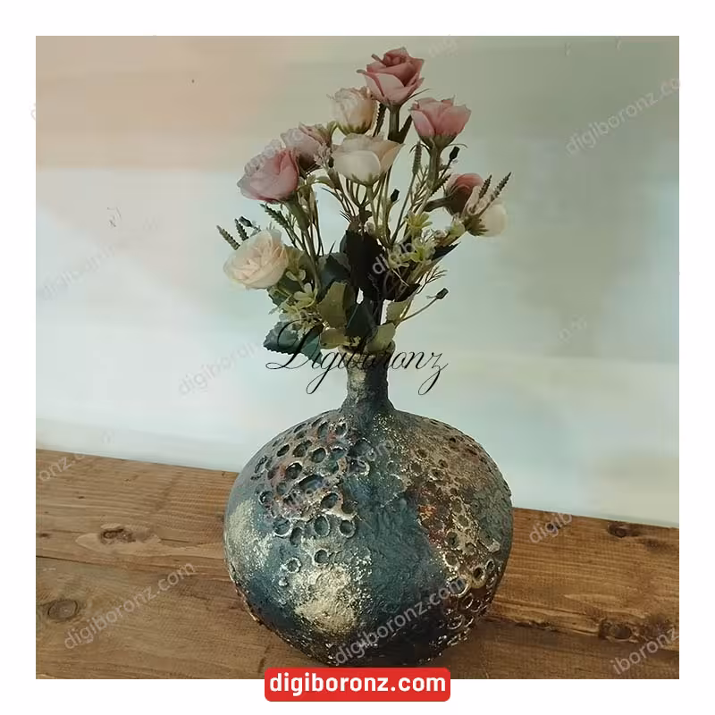 بوته رز 5 بازو سفید