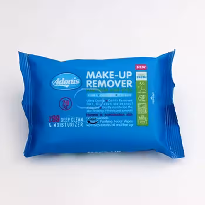 دستمال مرطوب Adonis آرایشی 20 برگی آدونیس 91040