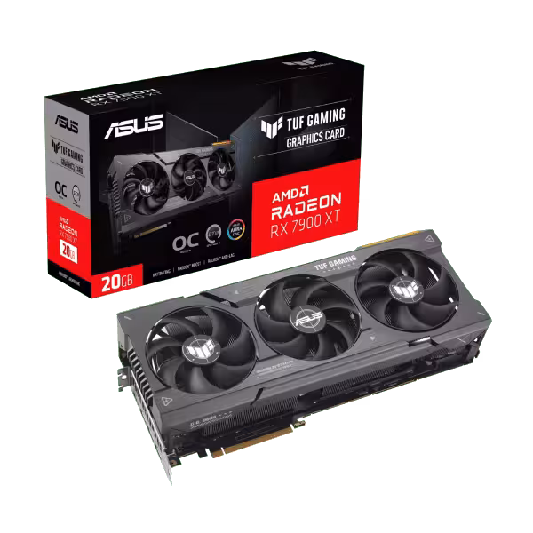 کارت گرافیک ایسوس TUF Gaming RX 7700 XT OC 12GB GDDR6