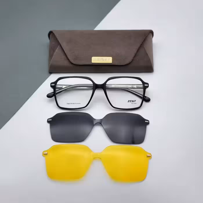 عینک طبی کاوردار زنیت مدل 6152c1