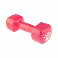 دمبل بدنسازی ایروبیک بانوان روکش دار تکی 4کیلویی نیورکورد RCD | صورتی