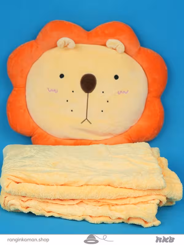 عروسک پتودار طرح حیوانات خورشیدی Solar animal design blanket doll