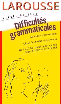 کتاب زبان فرانسه لاروس Larousse Difficultés grammaticales رنگی