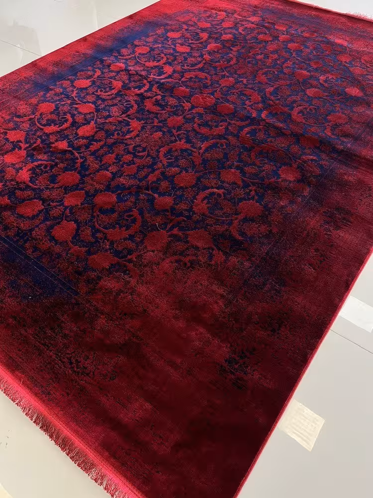 فرش 12متری اکرولیک کاشان 1200شانه تراکم 3600 A