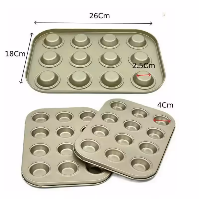 قالب مینی مافین 12 خانه تفلون