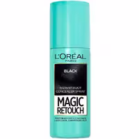اسپری رنگ (کانسیلر) ریشه مو لورال مدل Magic Retouch | رنگ Black | حجم 75 میل
