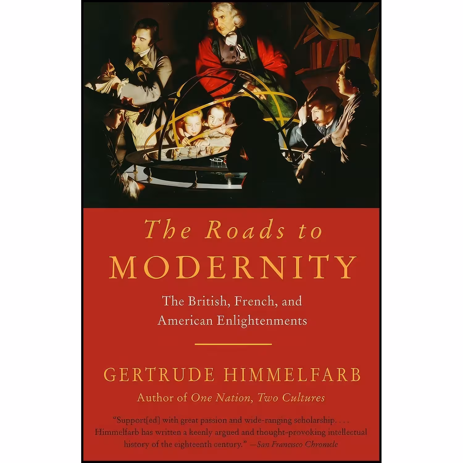 کتاب زبان اصلی The Roads to Modernity اثر Gertrude Himmelfarb انتشارات Vintage