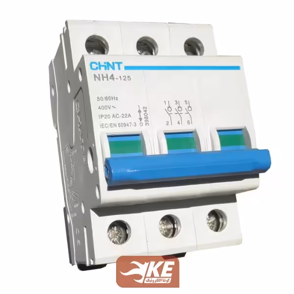 کلید خشک(ایزولاتور) سه پل 32 آمپر چینت NH4-125