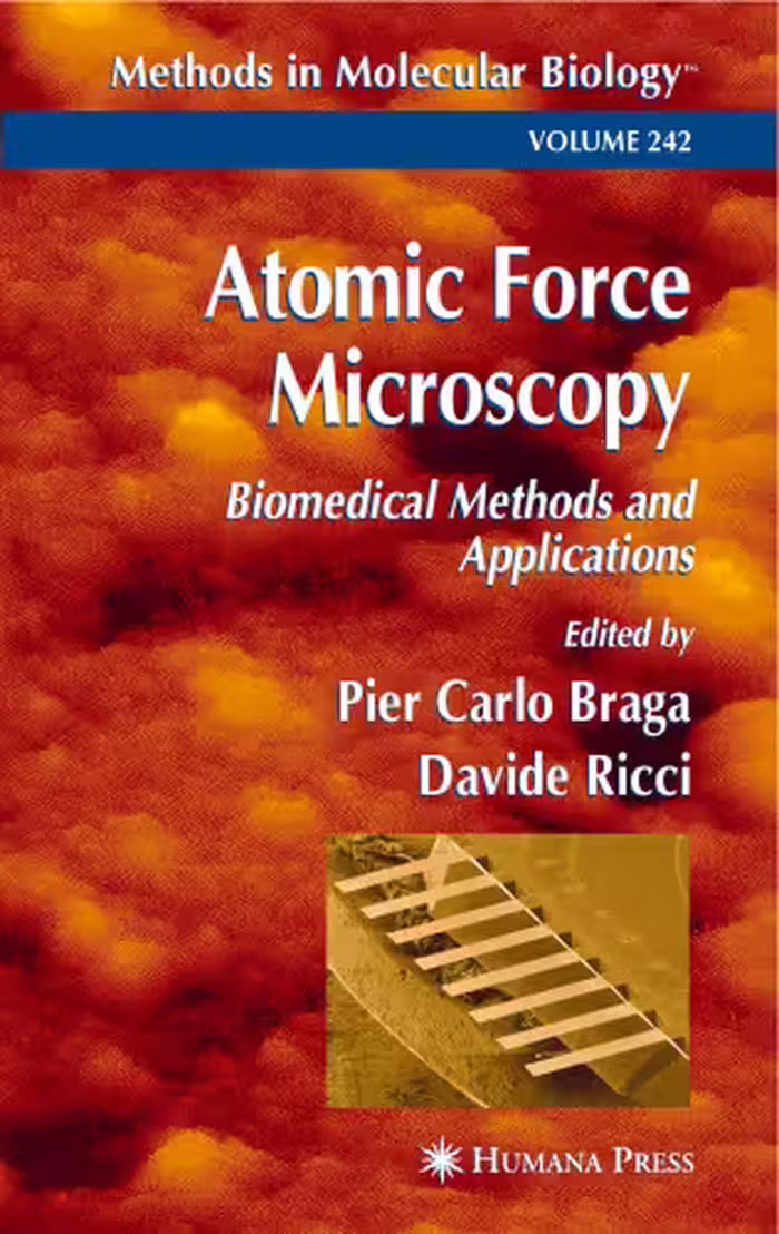 خرید و دانلود نسخه کامل کتاب Atomic Force Microscopy: Biomedical Methods and Applications