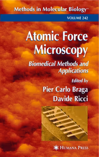 خرید و دانلود نسخه کامل کتاب Atomic Force Microscopy: Biomedical Methods and Applications