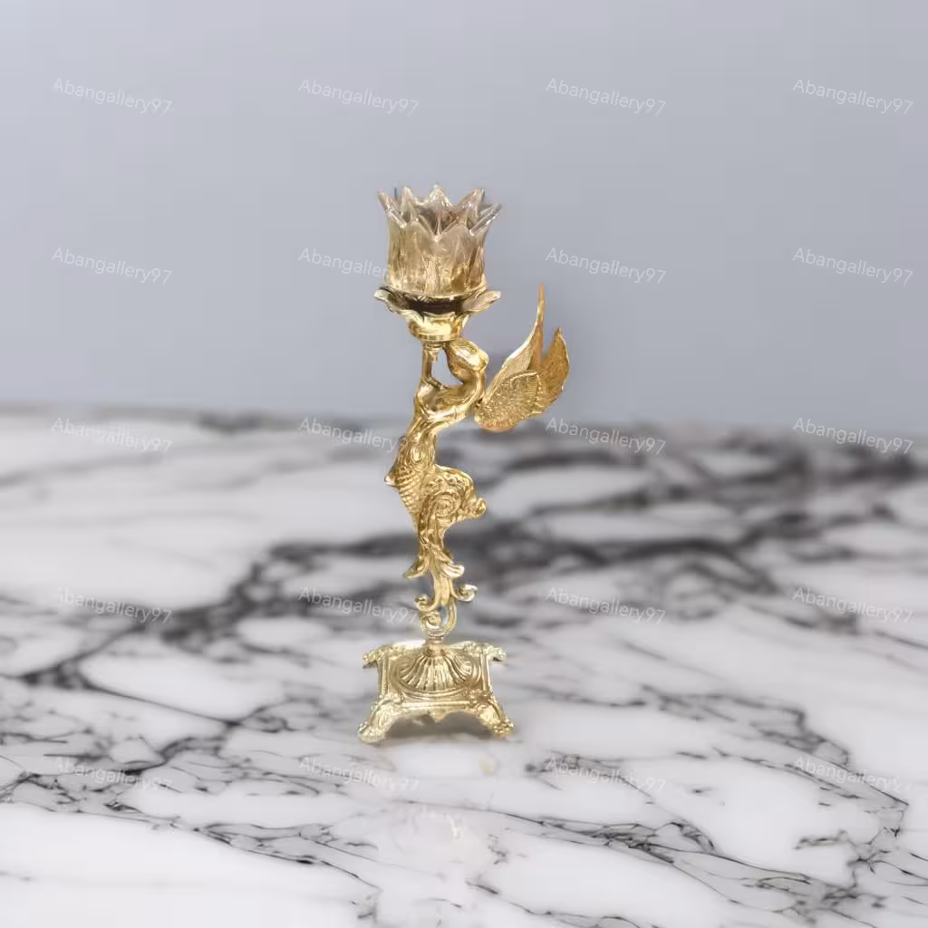 جا شمعی برنجی