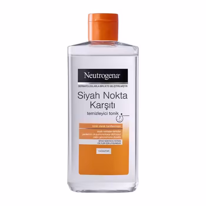 تونر پاک کننده صورت نوتروژینا ضد جوش سر سیاه200میلNeutrogena Siyah Nokta Karsiti