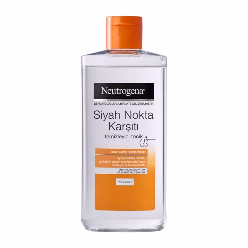 تونر پاک کننده صورت نوتروژینا ضد جوش سر سیاه200میلNeutrogena Siyah Nokta Karsiti