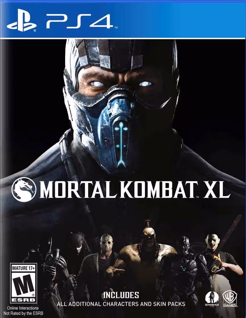 دیسک بازی Mortal Kombat XL Ps4 کارکرده استوک