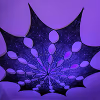 روف دراپ بلک لایت سایز 300*300 کد 210061