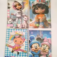 دفتر 50 برگ سیمی اعلا شفیعی(مناسب جوایز مدرسه)