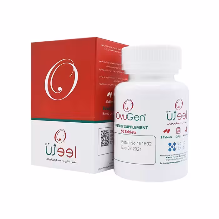 قرص اووژن نانو حیات دارو (60 عددی)