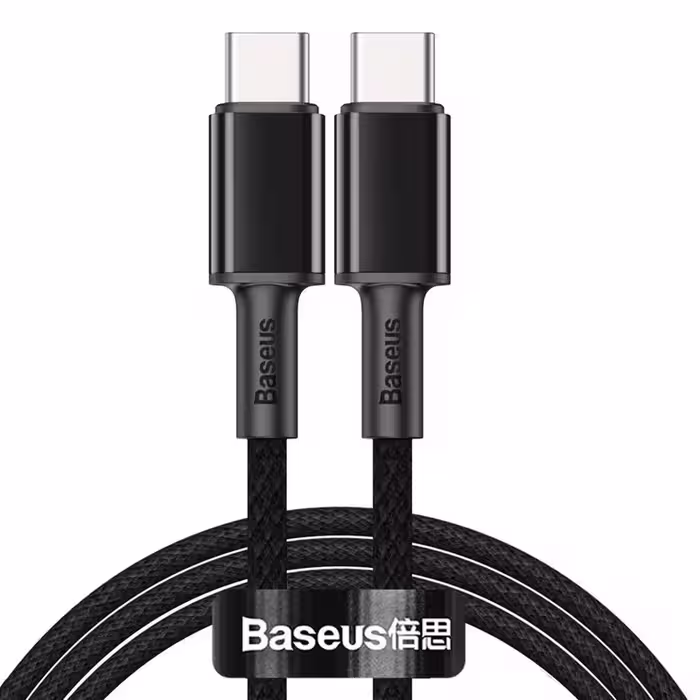 کابل تبدیل USB-C باسئوس مدل High Density-100W طول 1 متر