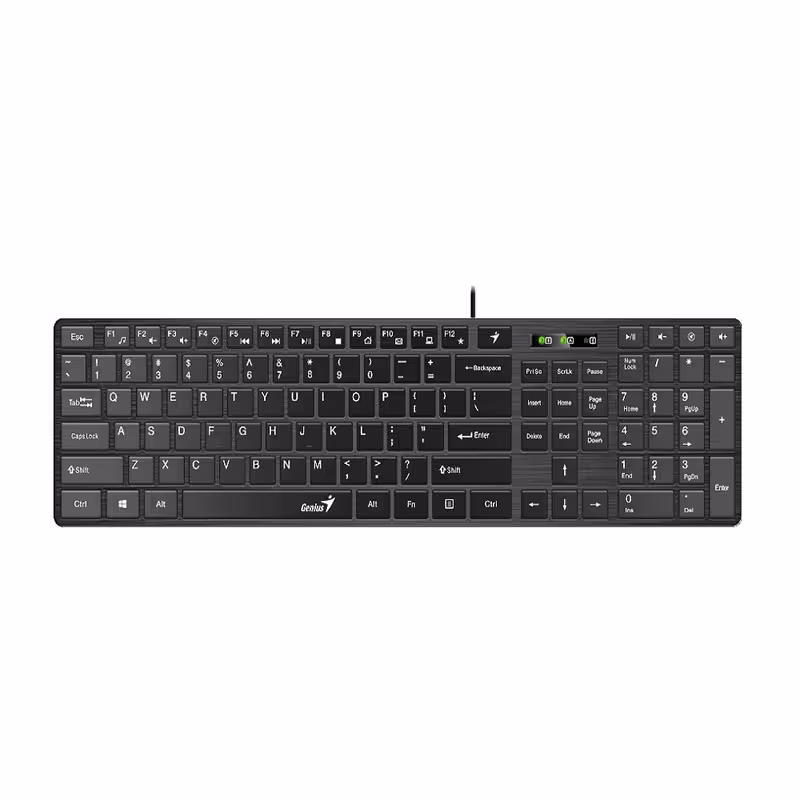 کیبورد جنیوس مدل Slim Star 126 | کالا مکس