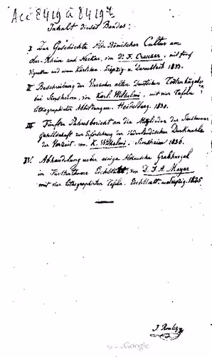 خرید و دانلود نسخه کامل کتاب Zur Geschichte alt-römischer Cultur [Kultur] am Ober-Rhein und Neckar mit einem Vorschlage zu weiteren Forschungen