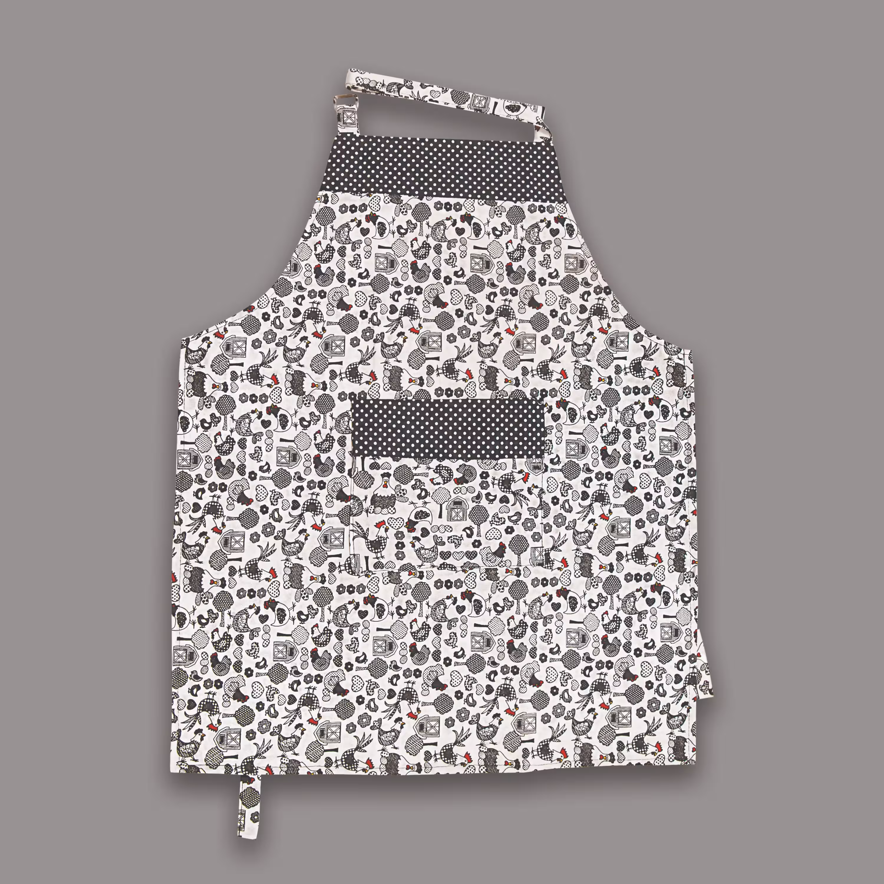 پیشبند کتان طرح خروس