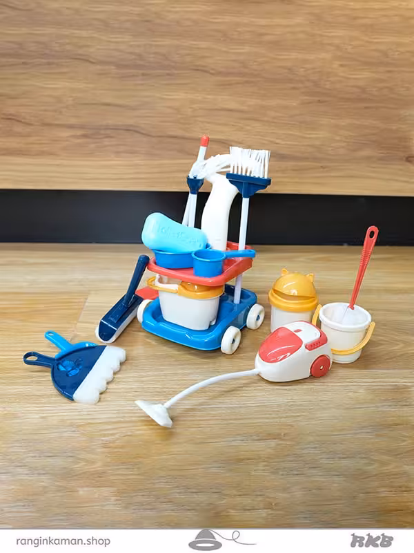 اسباب بازی ست تمیز کنده طی و جارو کدCleaning set toy and broom 149