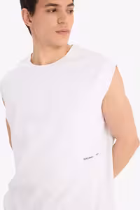 تی شرت مردانه سفید دفکتو