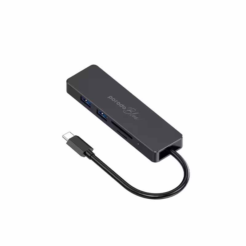 هاب 5 پورت USB-C پرودو بلو مدل PB-51HBC-BK