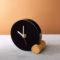 ساعت رومیزی چوبی مدل 117007008