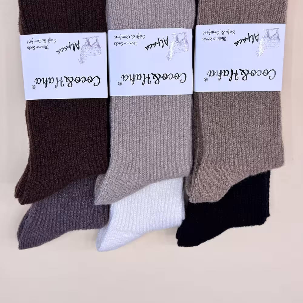 جوراب زمستانه زیر زانو coco & haha ساده