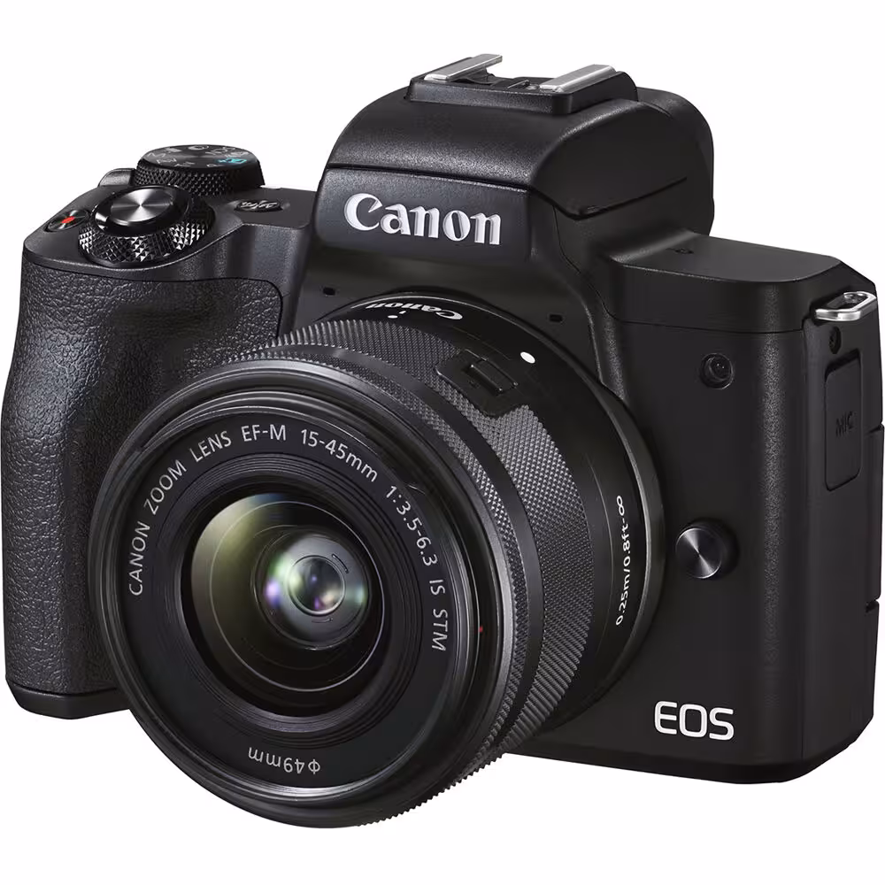 دوربین بدون آینه کانن Canon EOS M50 Mark II kit 15-45mm f/3.5-6.3 IS STM